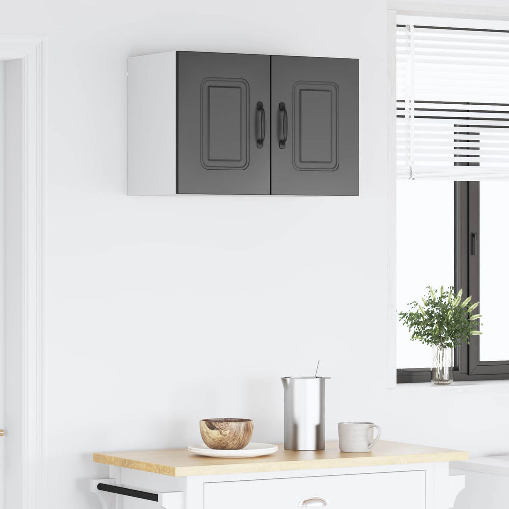 vidaXL Front do zmywarki Kalmar Czarny 60 x 31 x 40 cm