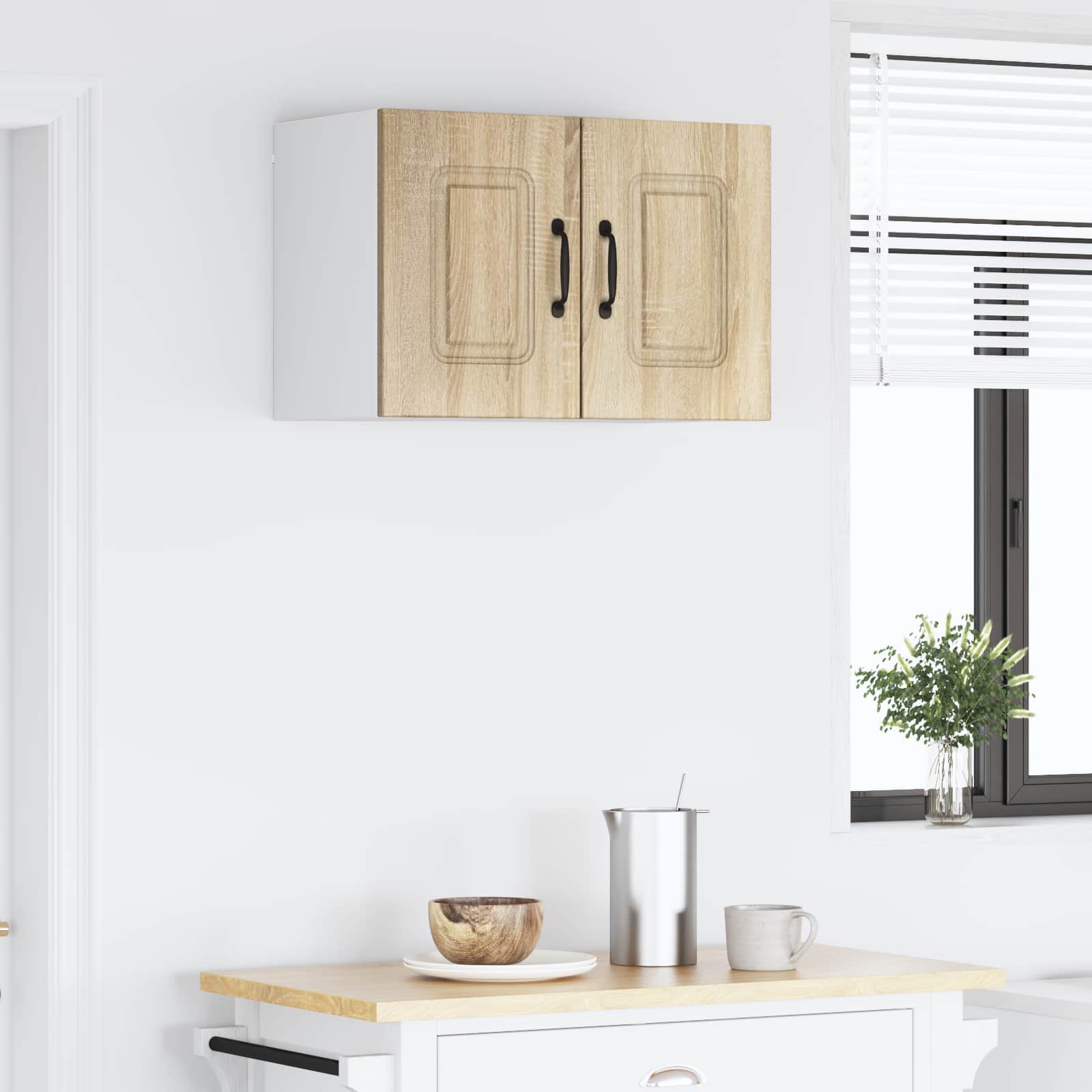 vidaXL Front do zmywarki Kalmar Dąb Sonoma 60 x 31 x 40 cm