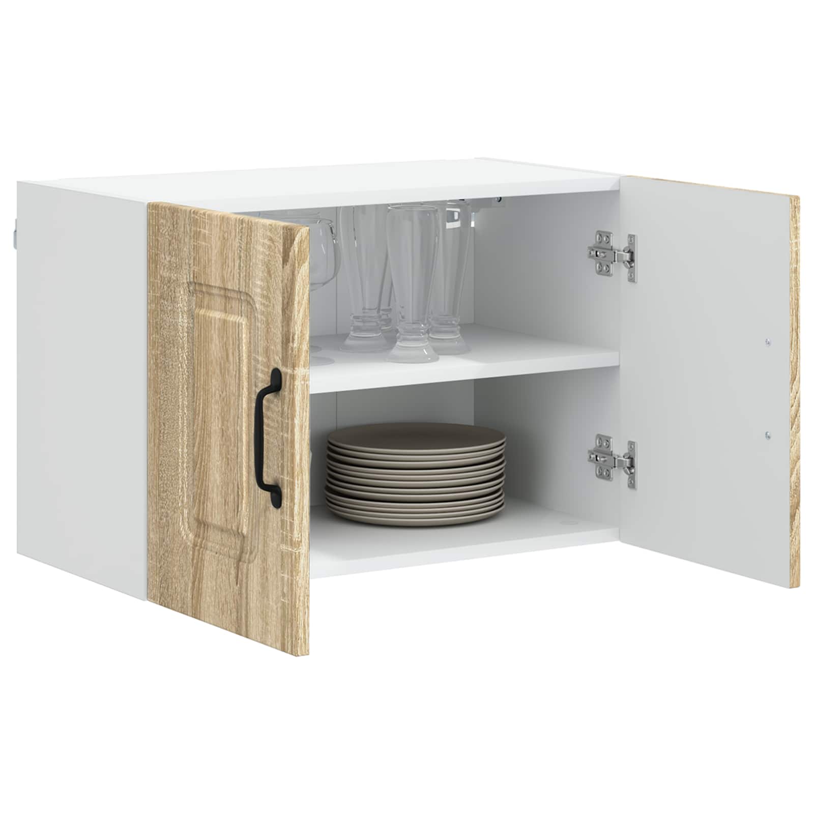 vidaXL Front do zmywarki Kalmar Dąb Sonoma 60 x 31 x 40 cm