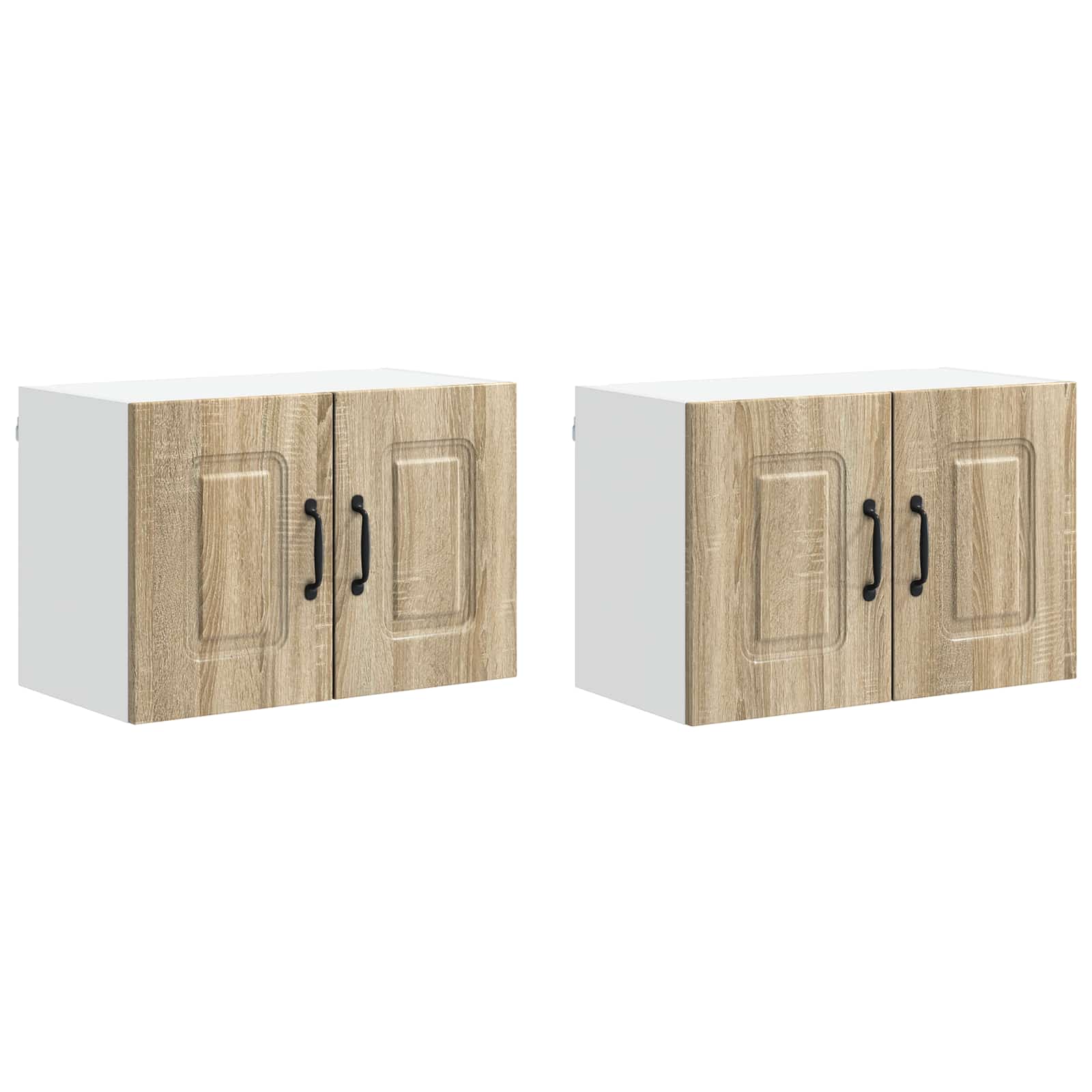 vidaXL Front do zmywarki Kalmar 2 pcs Dąb Sonoma 60 x 31 x 40 cm