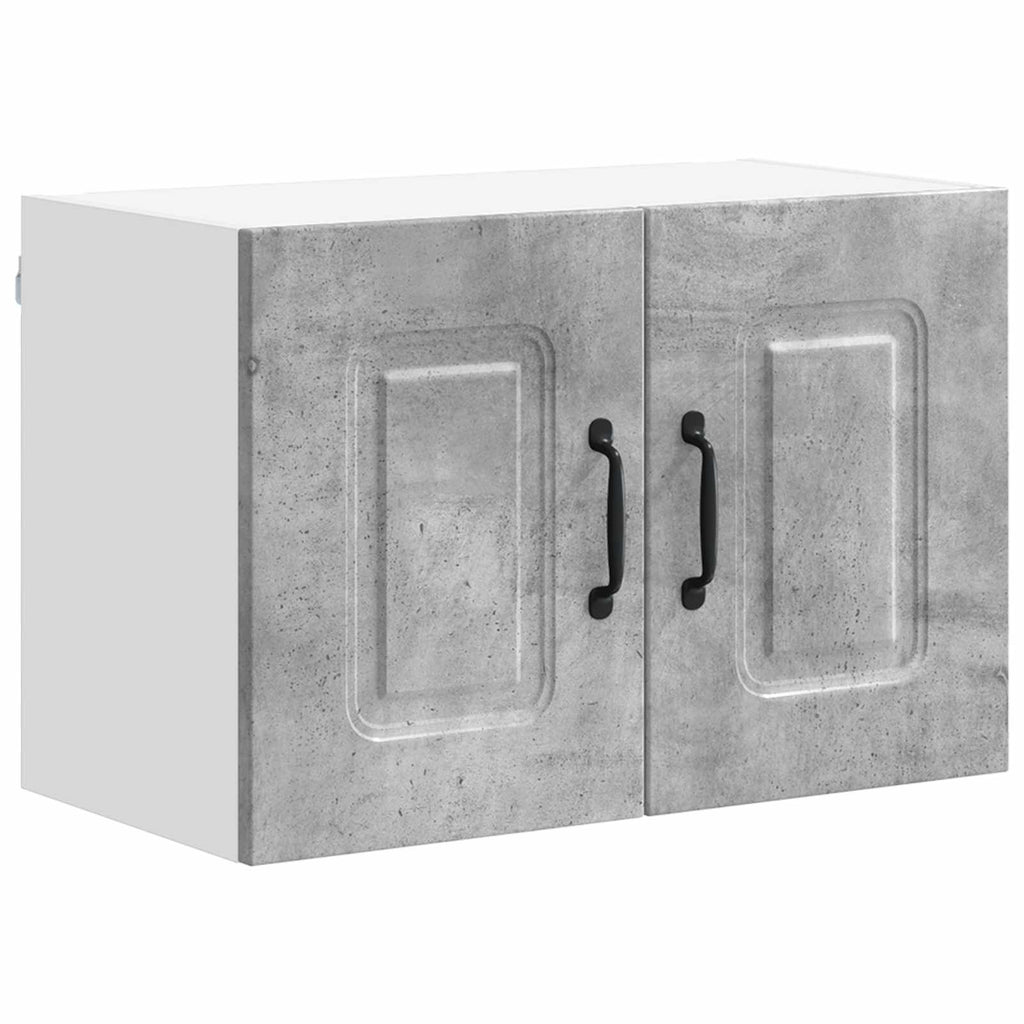 vidaXL Front do zmywarki Kalmar 2 pcs Betonowy szary 60 x 31 x 40 cm