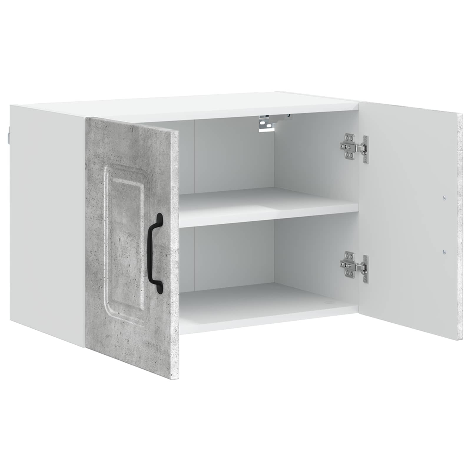 vidaXL Front do zmywarki Kalmar 2 pcs Betonowy szary 60 x 31 x 40 cm