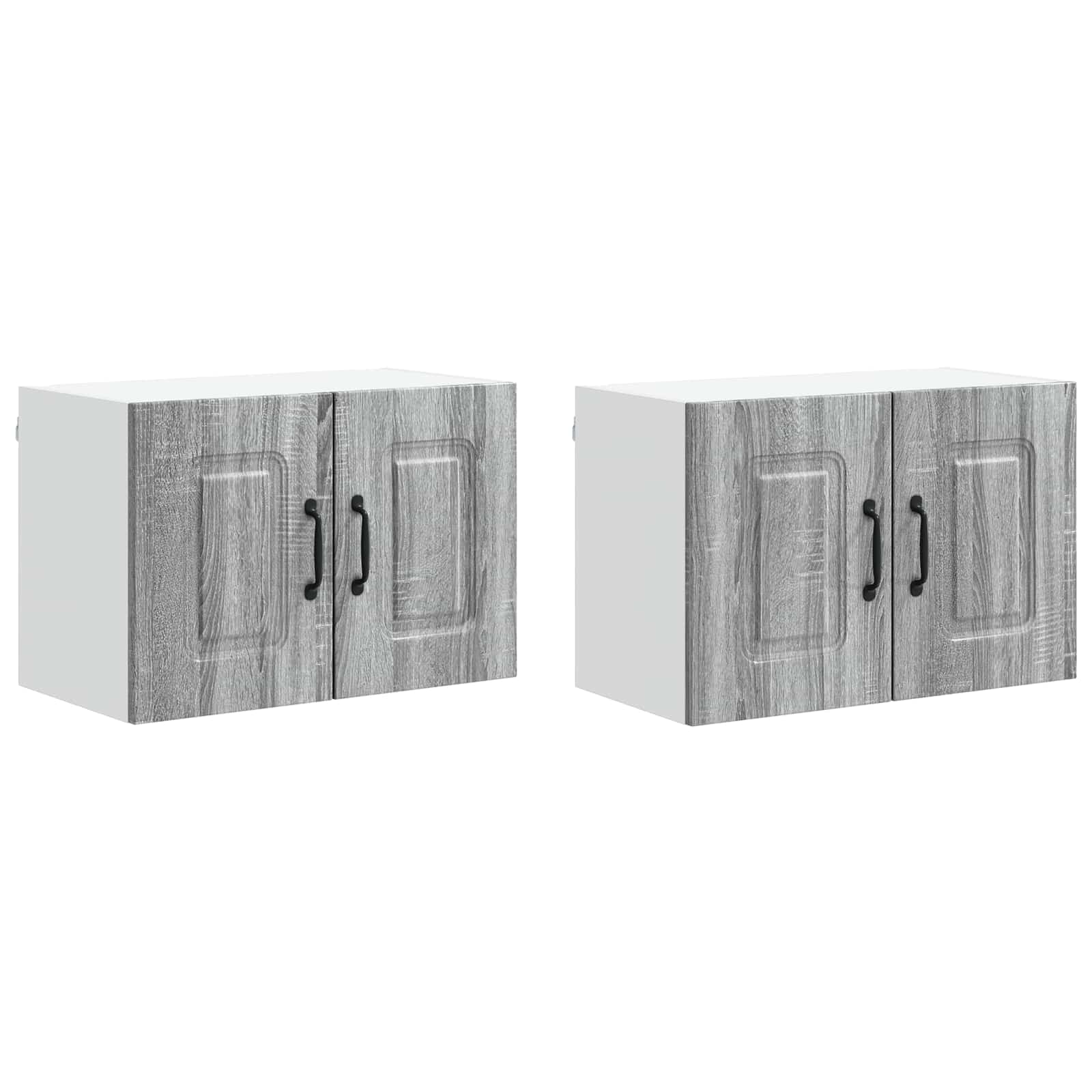 vidaXL Front do zmywarki Kalmar 2 pcs Szary Sonoma 60 x 31 x 40 cm