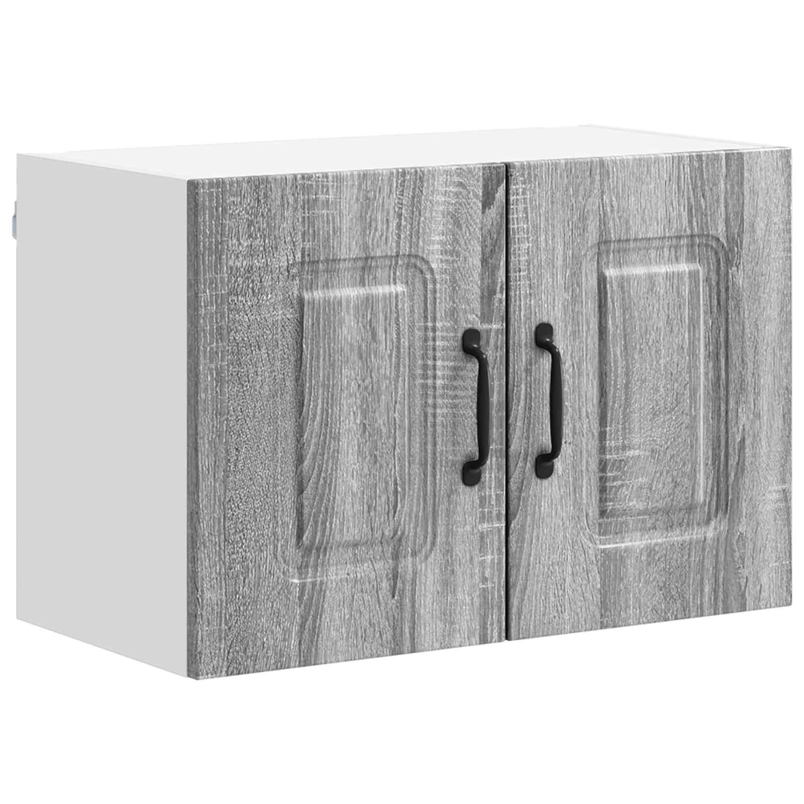 vidaXL Front do zmywarki Kalmar 2 pcs Szary Sonoma 60 x 31 x 40 cm