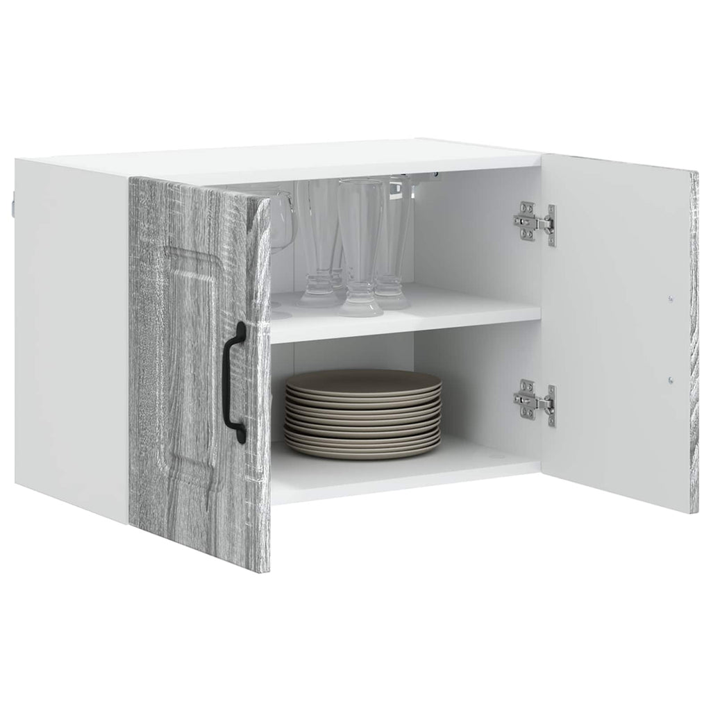 vidaXL Front do zmywarki Kalmar 2 pcs Szary Sonoma 60 x 31 x 40 cm