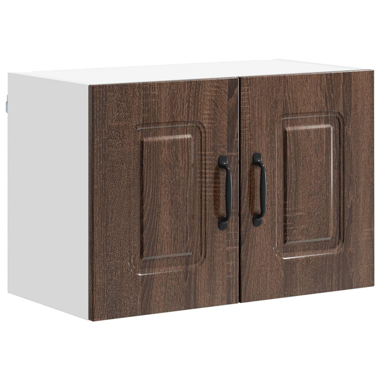 vidaXL Front do zmywarki Kalmar 2 pcs Brązowy dąb 60 x 31 x 40 cm