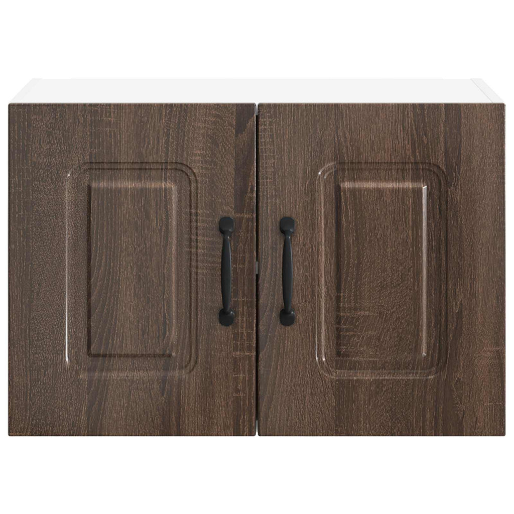 vidaXL Front do zmywarki Kalmar 2 pcs Brązowy dąb 60 x 31 x 40 cm