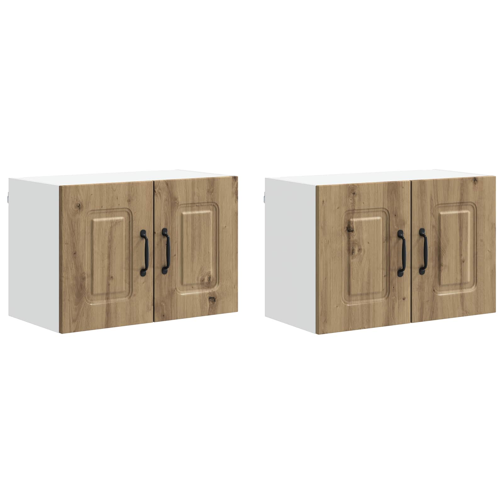 vidaXL Front do zmywarki Kalmar 2 pcs Dąb rzemieślniczy