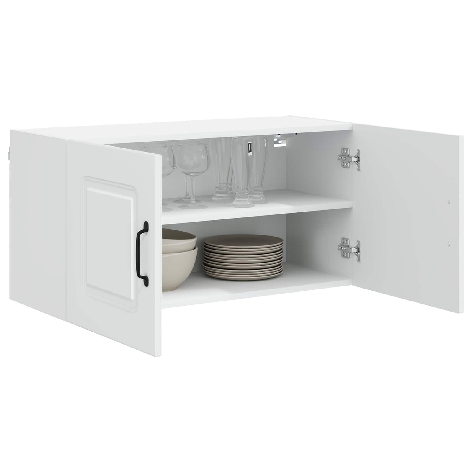 vidaXL Front do zmywarki Kalmar Biały 80 x 31 x 40 cm