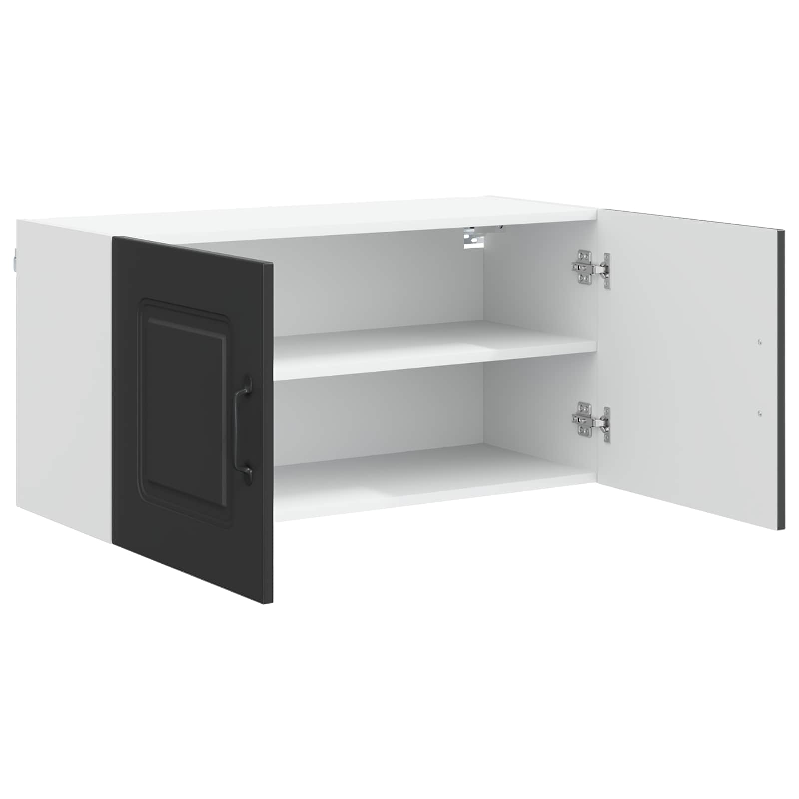 vidaXL Front do zmywarki Kalmar Czarny 80 x 31 x 40 cm