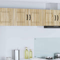 vidaXL Front do zmywarki Kalmar Dąb Sonoma 80 x 31 x 40 cm