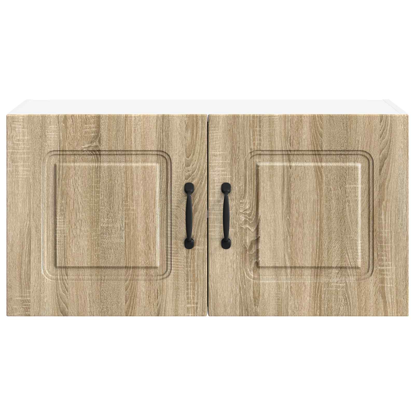 vidaXL Front do zmywarki Kalmar Dąb Sonoma 80 x 31 x 40 cm