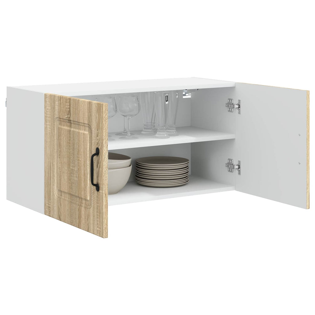 vidaXL Front do zmywarki Kalmar Dąb Sonoma 80 x 31 x 40 cm