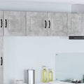 vidaXL Front do zmywarki Kalmar Betonowy szary 80 x 31 x 40 cm