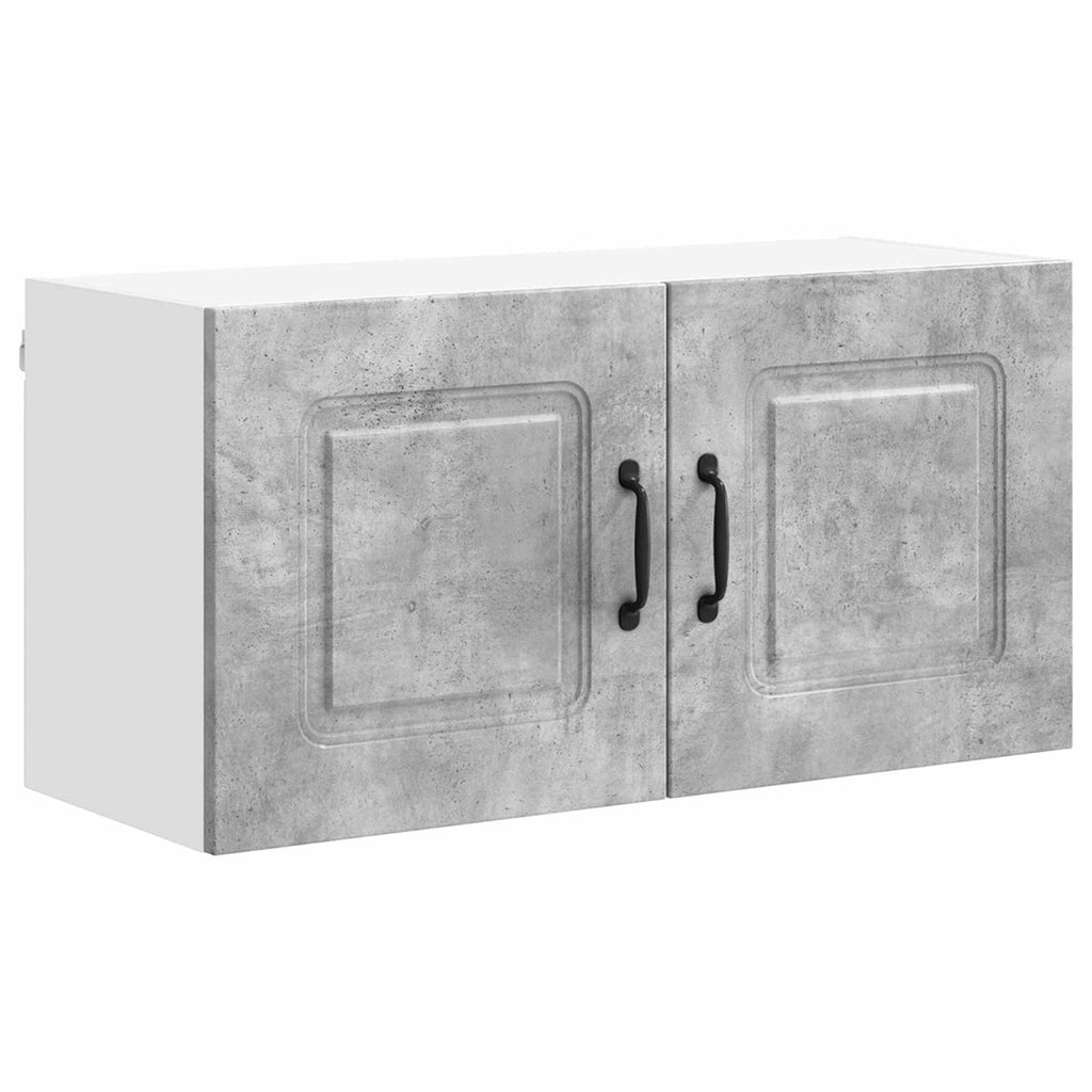 vidaXL Front do zmywarki Kalmar Betonowy szary 80 x 31 x 40 cm