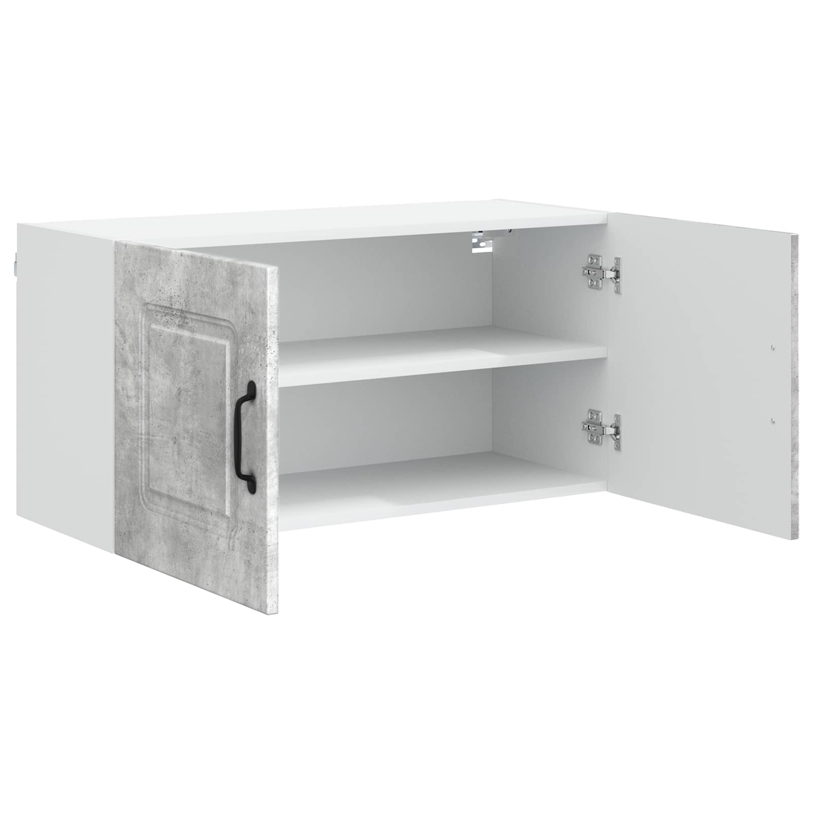 vidaXL Front do zmywarki Kalmar Betonowy szary 80 x 31 x 40 cm