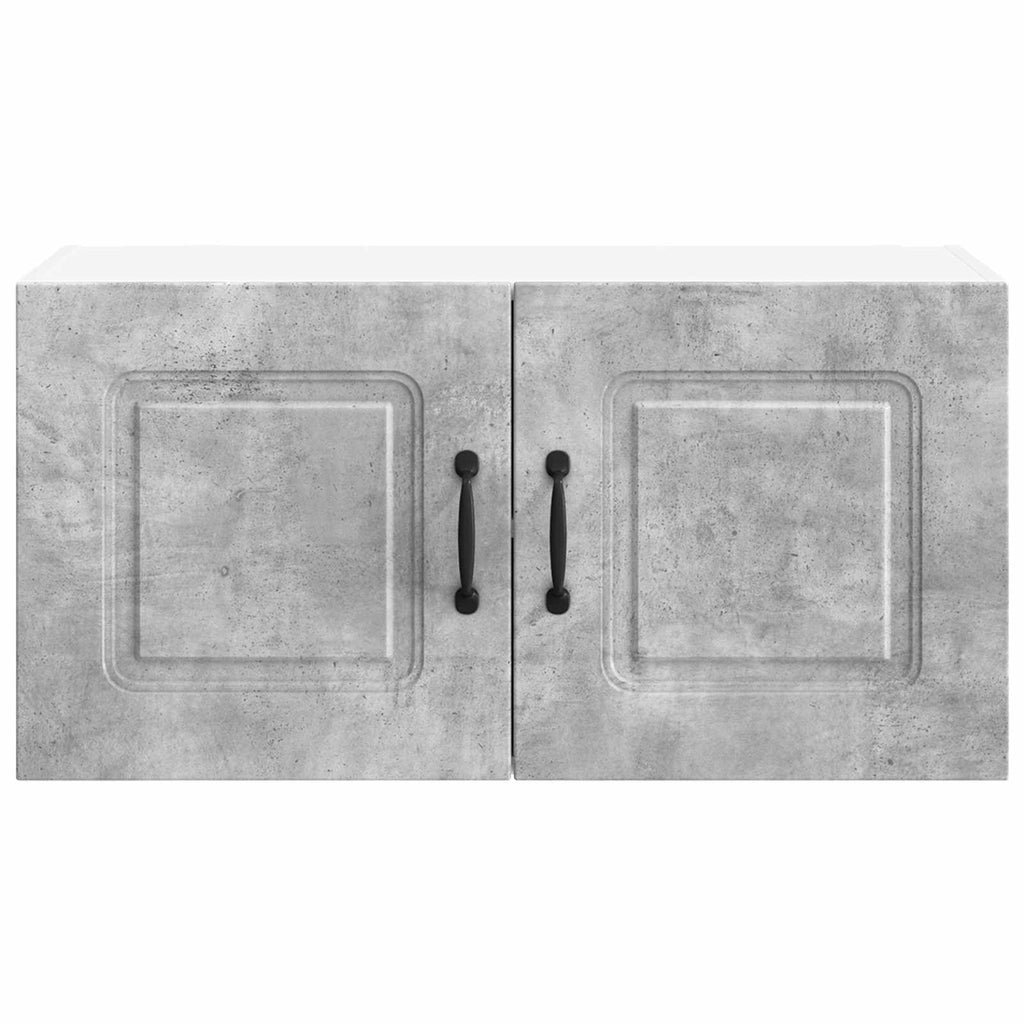 vidaXL Front do zmywarki Kalmar Betonowy szary 80 x 31 x 40 cm