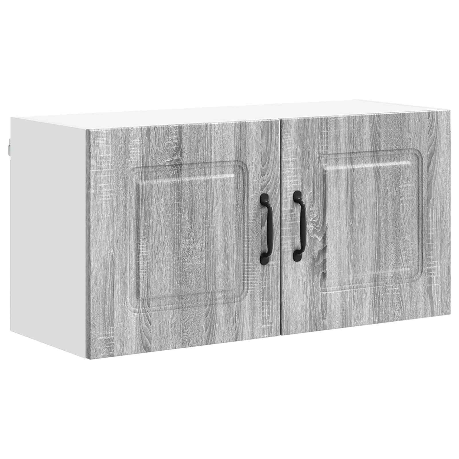 vidaXL Front do zmywarki Kalmar Szary Sonoma 80 x 31 x 40 cm
