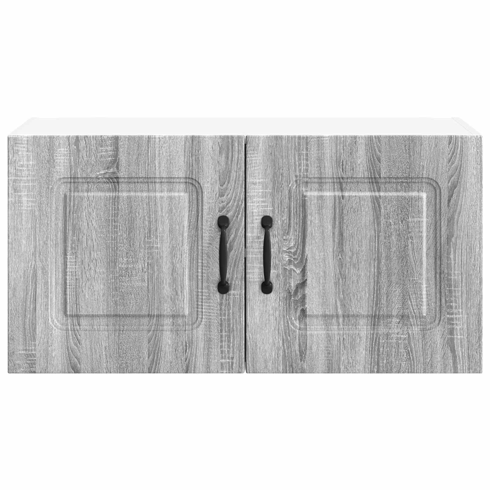 vidaXL Front do zmywarki Kalmar Szary Sonoma 80 x 31 x 40 cm