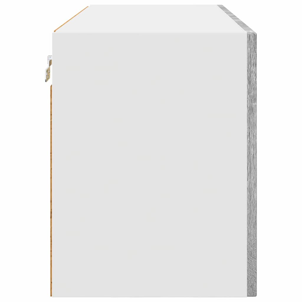 vidaXL Front do zmywarki Kalmar Szary Sonoma 80 x 31 x 40 cm