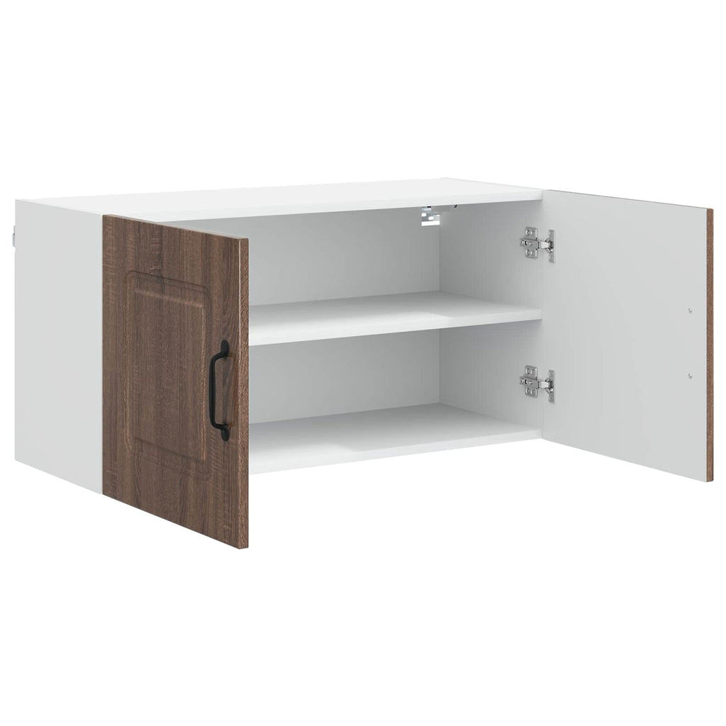vidaXL Front do zmywarki Kalmar Brązowy dąb 80 x 31 x 40 cm