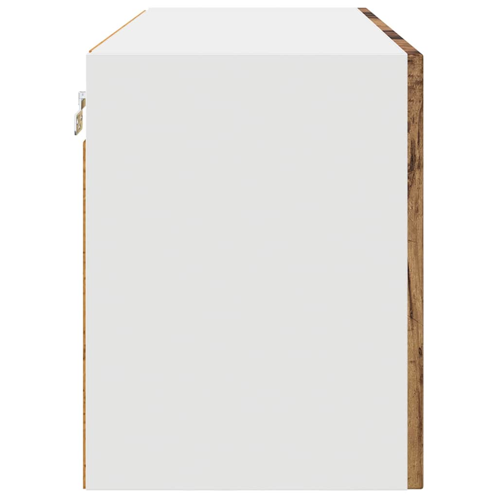 vidaXL Front do zmywarki Kalmar Stare drewno 80 x 31 x 40 cm