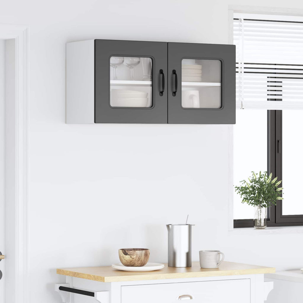 vidaXL Front do zmywarki Kalmar Czarny 80 x 31 x 40 cm