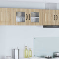 vidaXL Front do zmywarki Kalmar Dąb Sonoma 80 x 31 x 40 cm