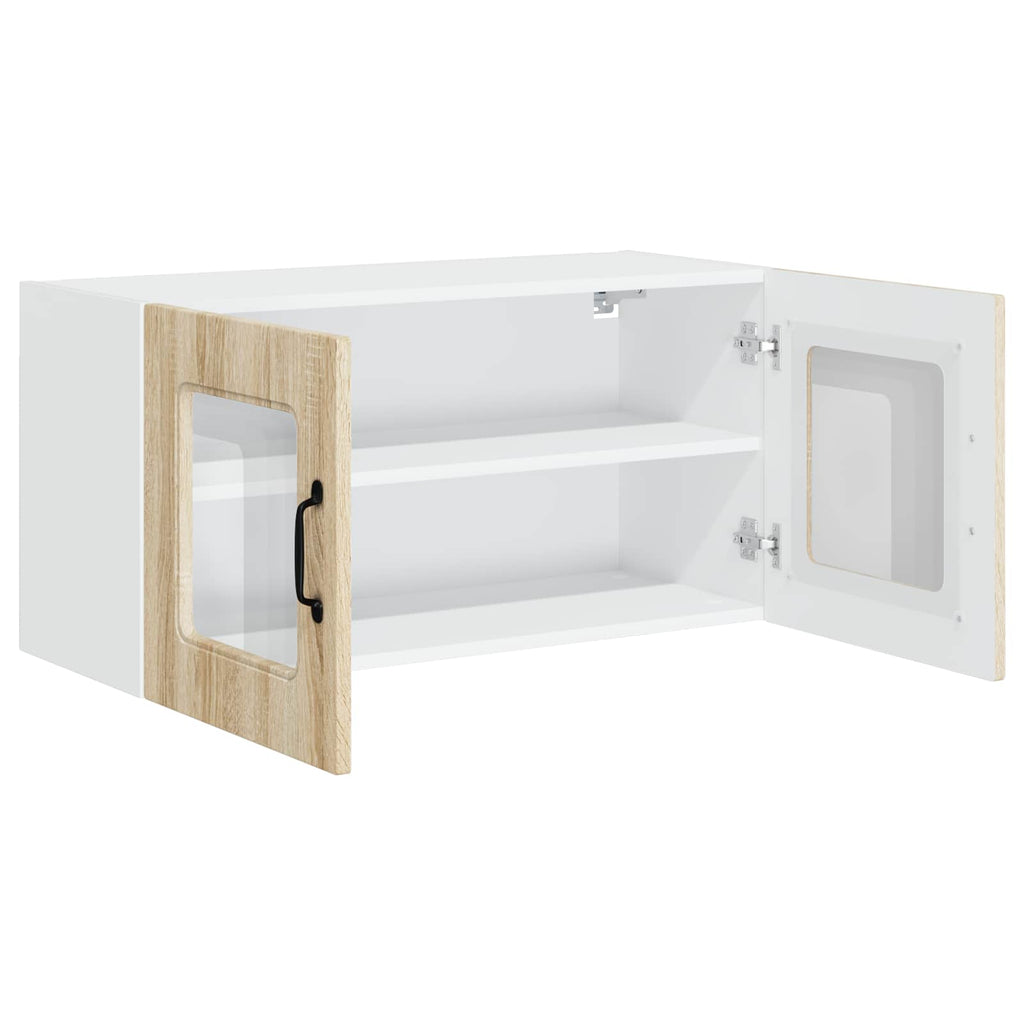 vidaXL Front do zmywarki Kalmar Dąb Sonoma 80 x 31 x 40 cm