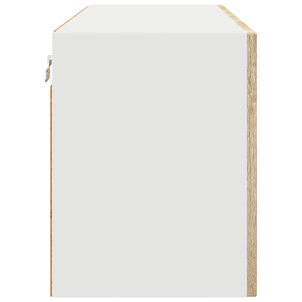 vidaXL Front do zmywarki Kalmar Dąb Sonoma 80 x 31 x 40 cm