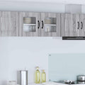 vidaXL Front do zmywarki Kalmar Szary Sonoma 80 x 31 x 40 cm
