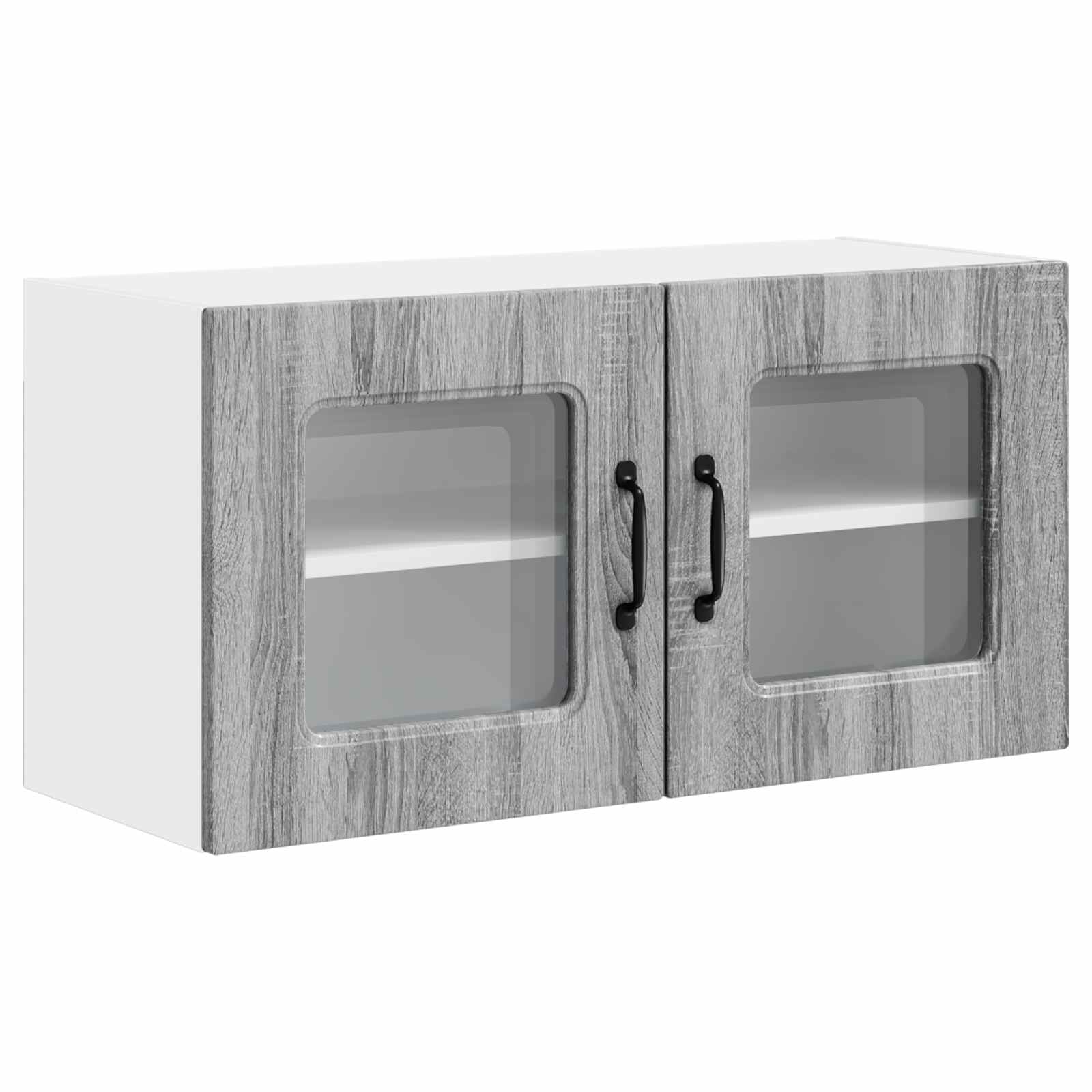 vidaXL Front do zmywarki Kalmar Szary Sonoma 80 x 31 x 40 cm