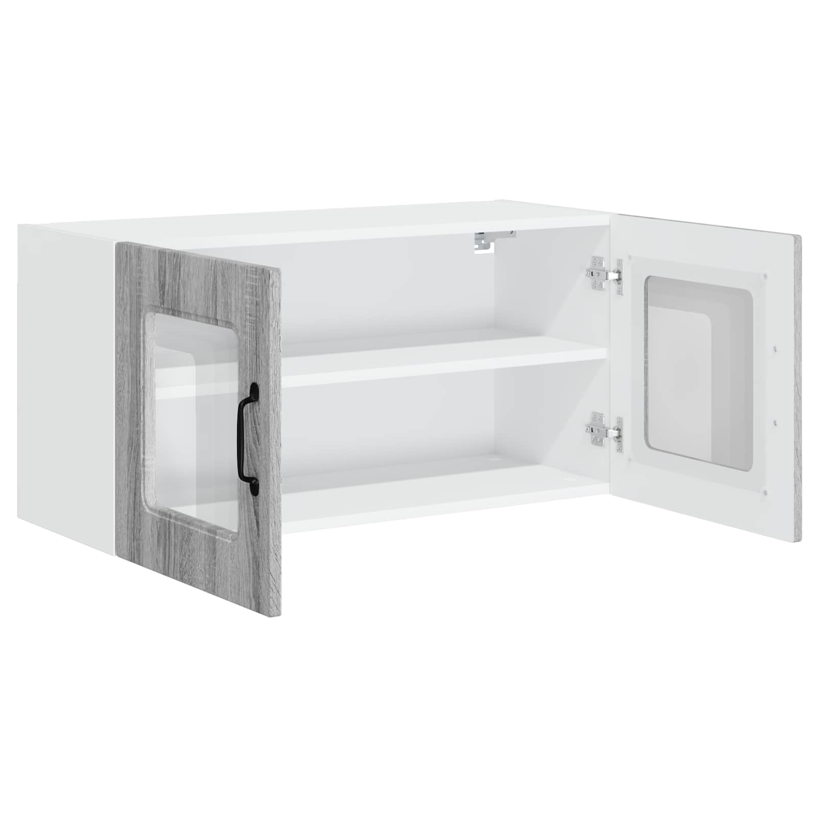 vidaXL Front do zmywarki Kalmar Szary Sonoma 80 x 31 x 40 cm