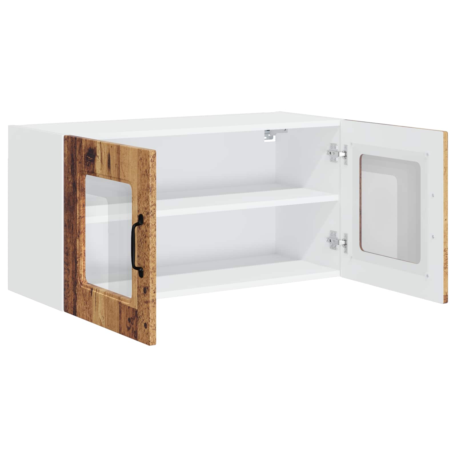 vidaXL Front do zmywarki Kalmar Stare drewno 80 x 31 x 40 cm