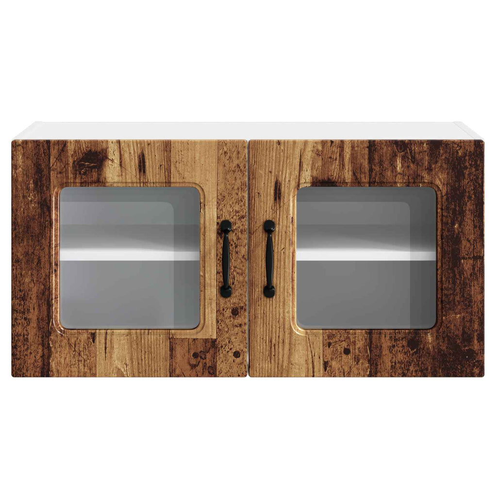 vidaXL Front do zmywarki Kalmar Stare drewno 80 x 31 x 40 cm