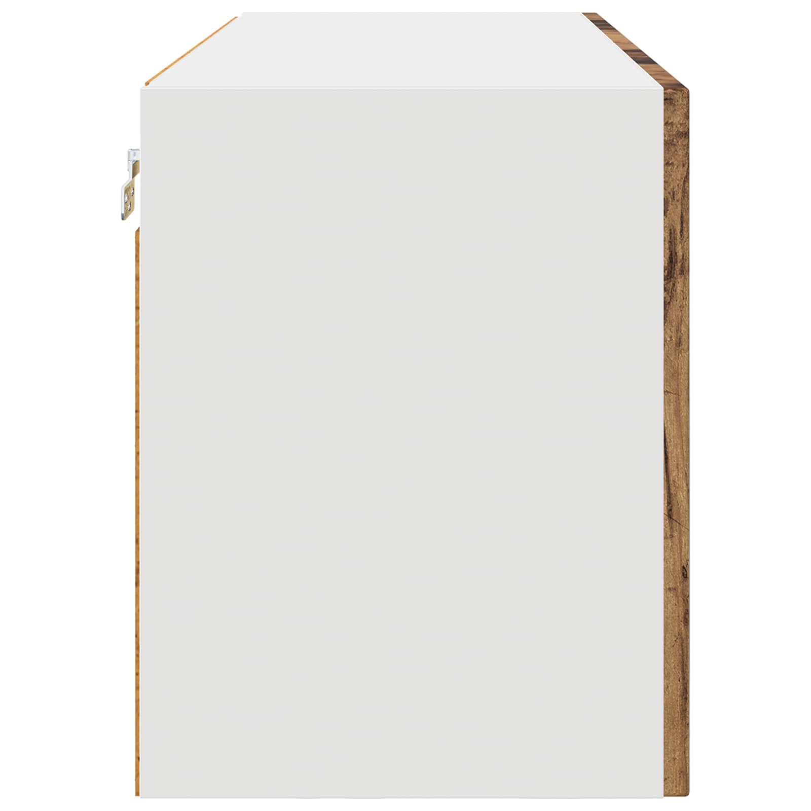 vidaXL Front do zmywarki Kalmar Stare drewno 80 x 31 x 40 cm
