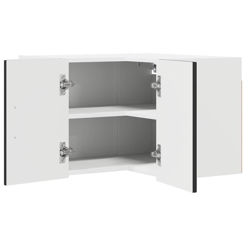 vidaXL Front do zmywarki Kalmar Czarny 57 x 57 x 40 cm
