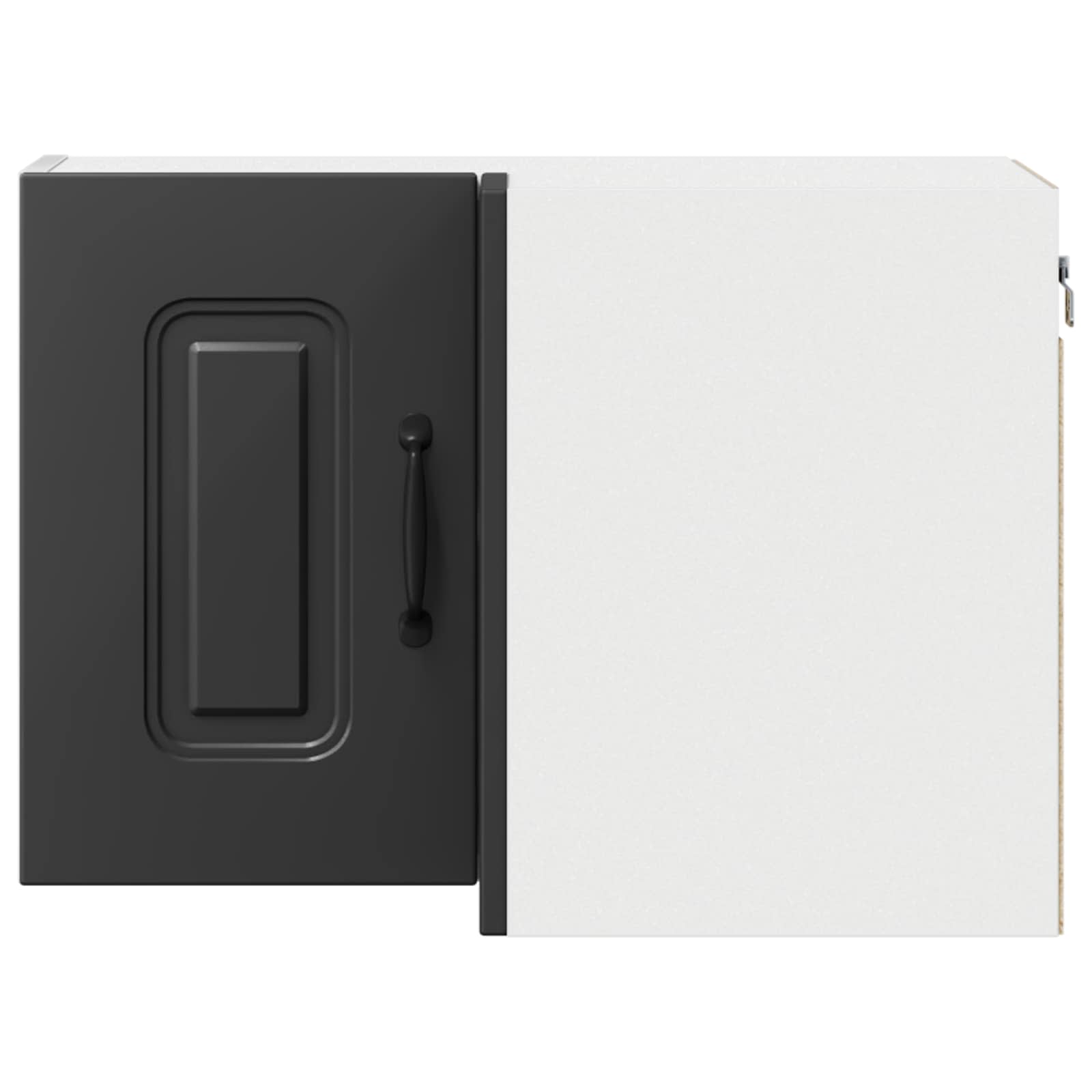 vidaXL Front do zmywarki Kalmar Czarny 57 x 57 x 40 cm
