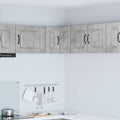 vidaXL Front do zmywarki Kalmar Betonowy szary 57 x 57 x 40 cm
