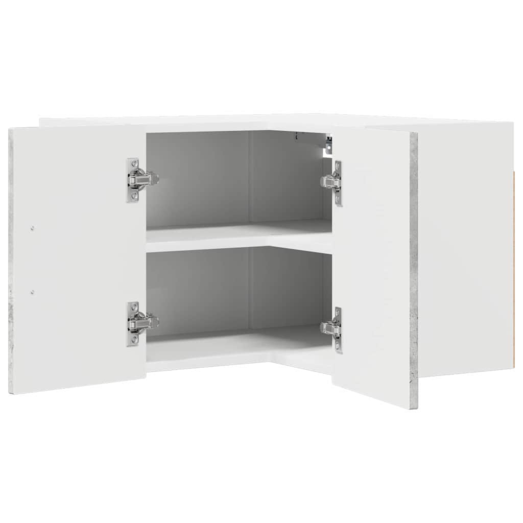 vidaXL Front do zmywarki Kalmar Betonowy szary 57 x 57 x 40 cm