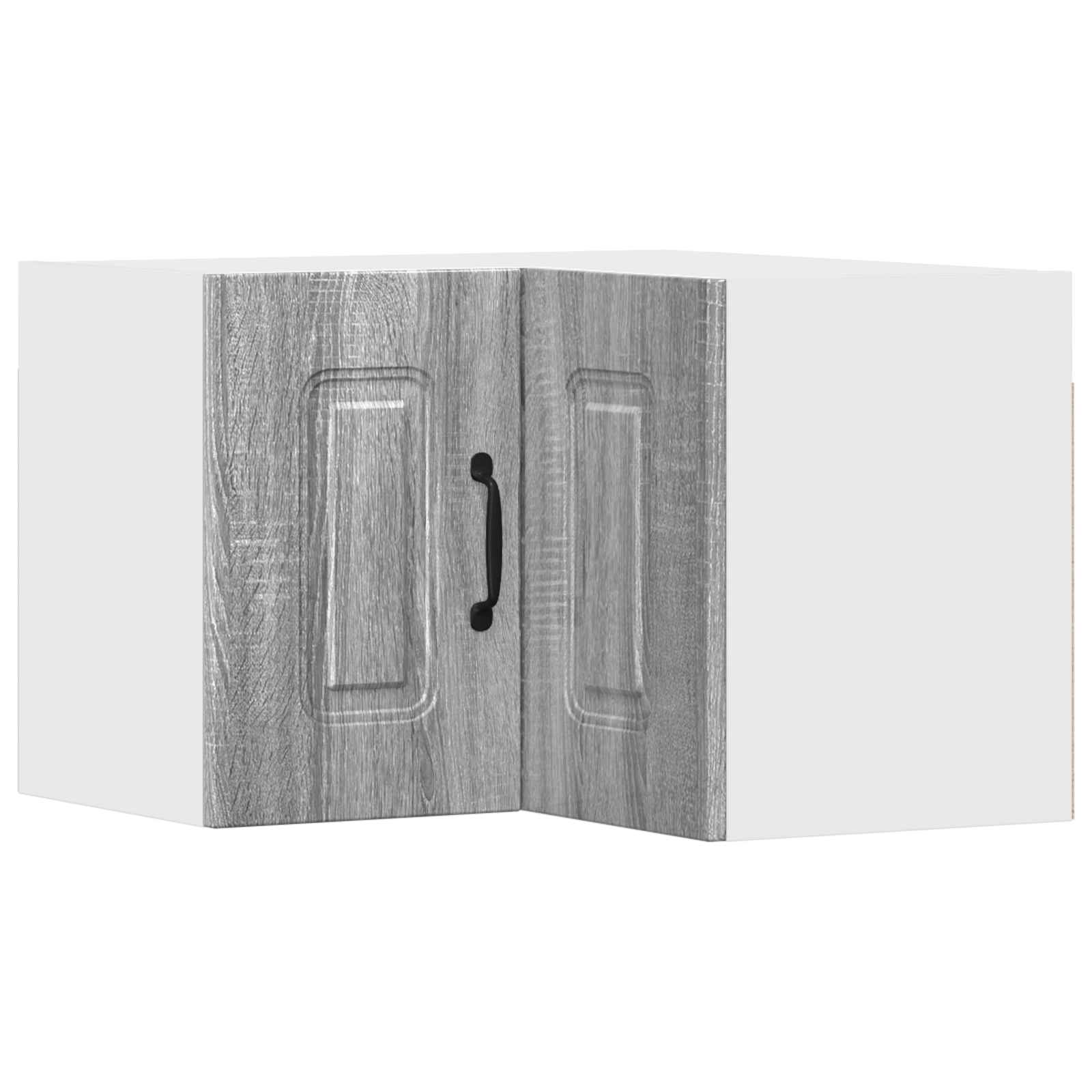 vidaXL Front do zmywarki Kalmar Szary Sonoma 57 x 57 x 40 cm