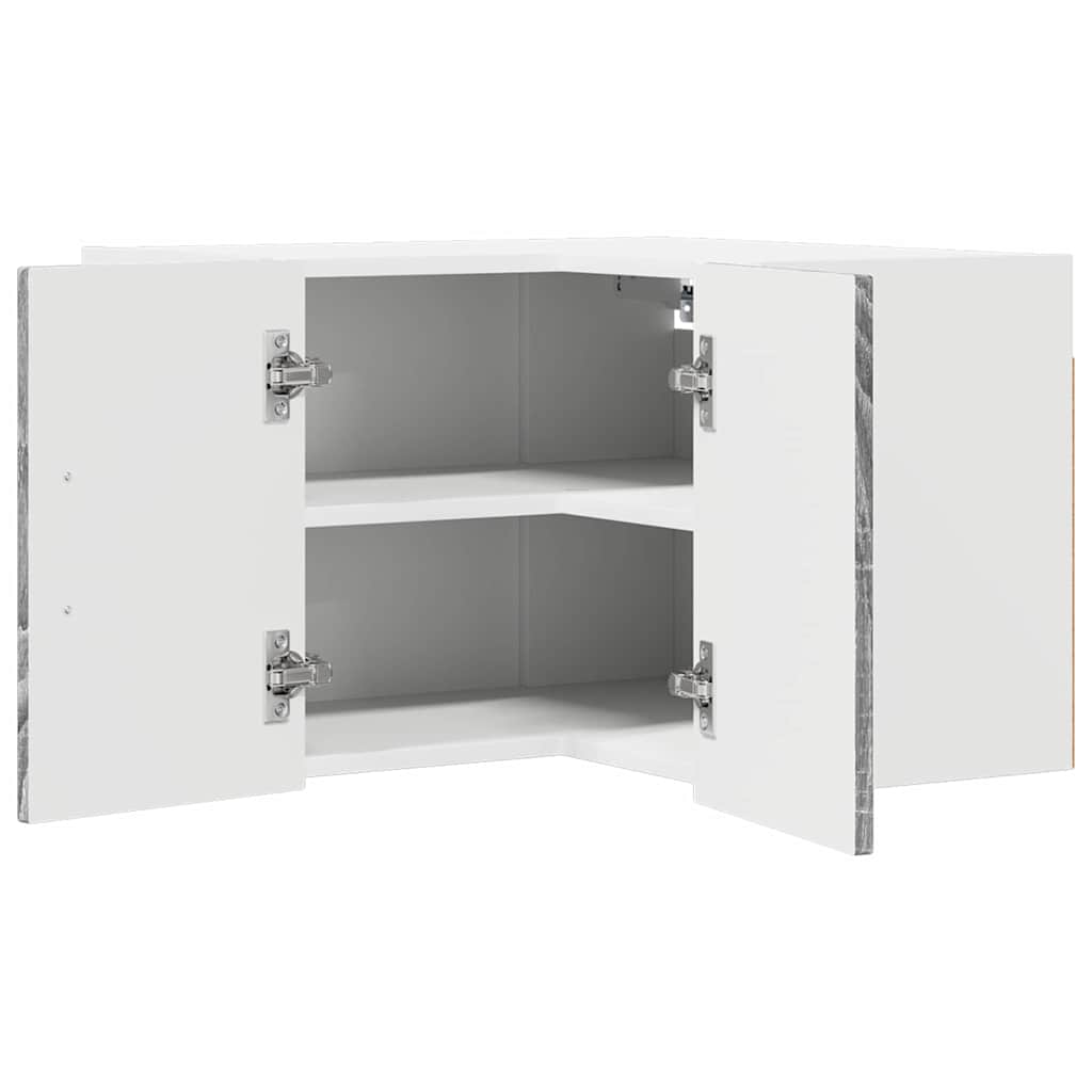 vidaXL Front do zmywarki Kalmar Szary Sonoma 57 x 57 x 40 cm