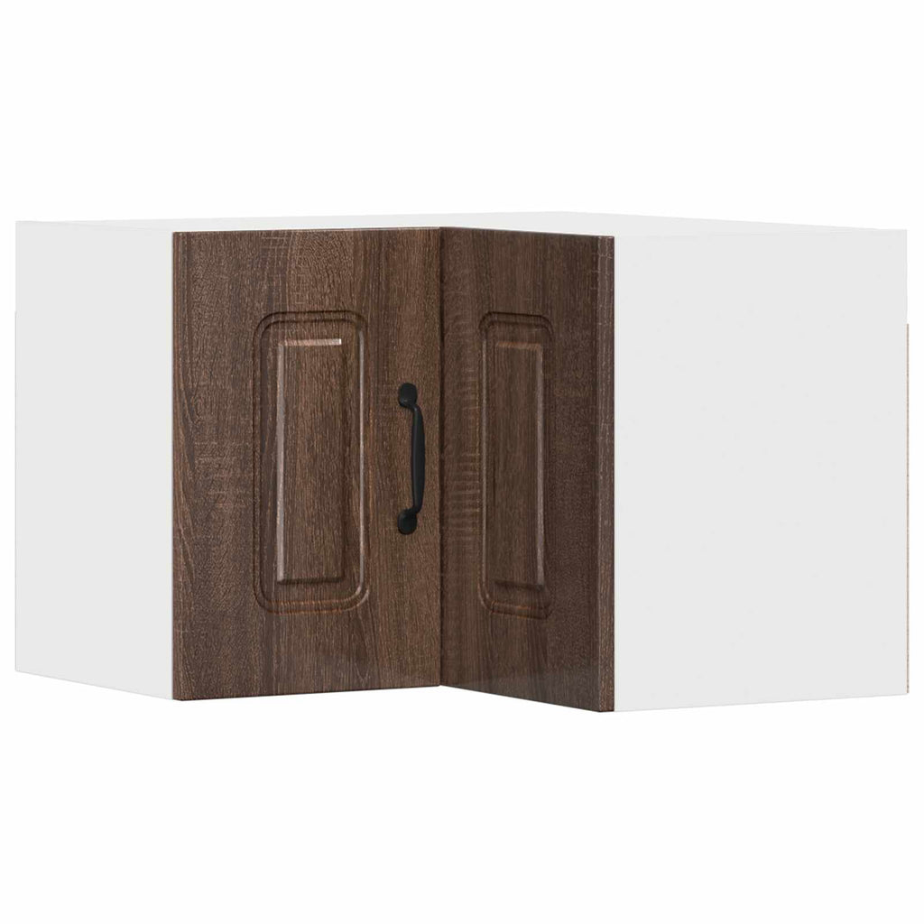 vidaXL Front do zmywarki Kalmar Brązowy dąb 57 x 57 x 40 cm