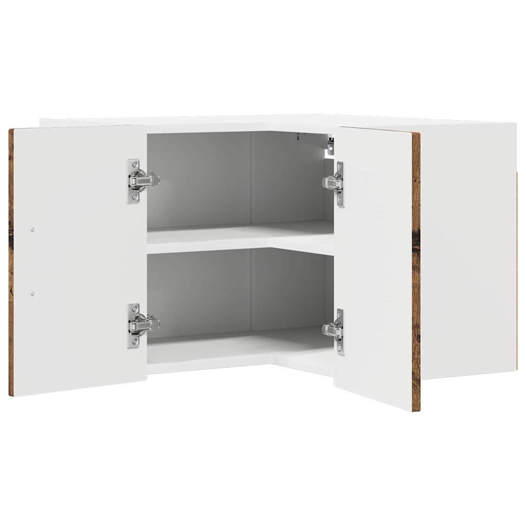 vidaXL Front do zmywarki Kalmar Stare drewno 57 x 57 x 40 cm