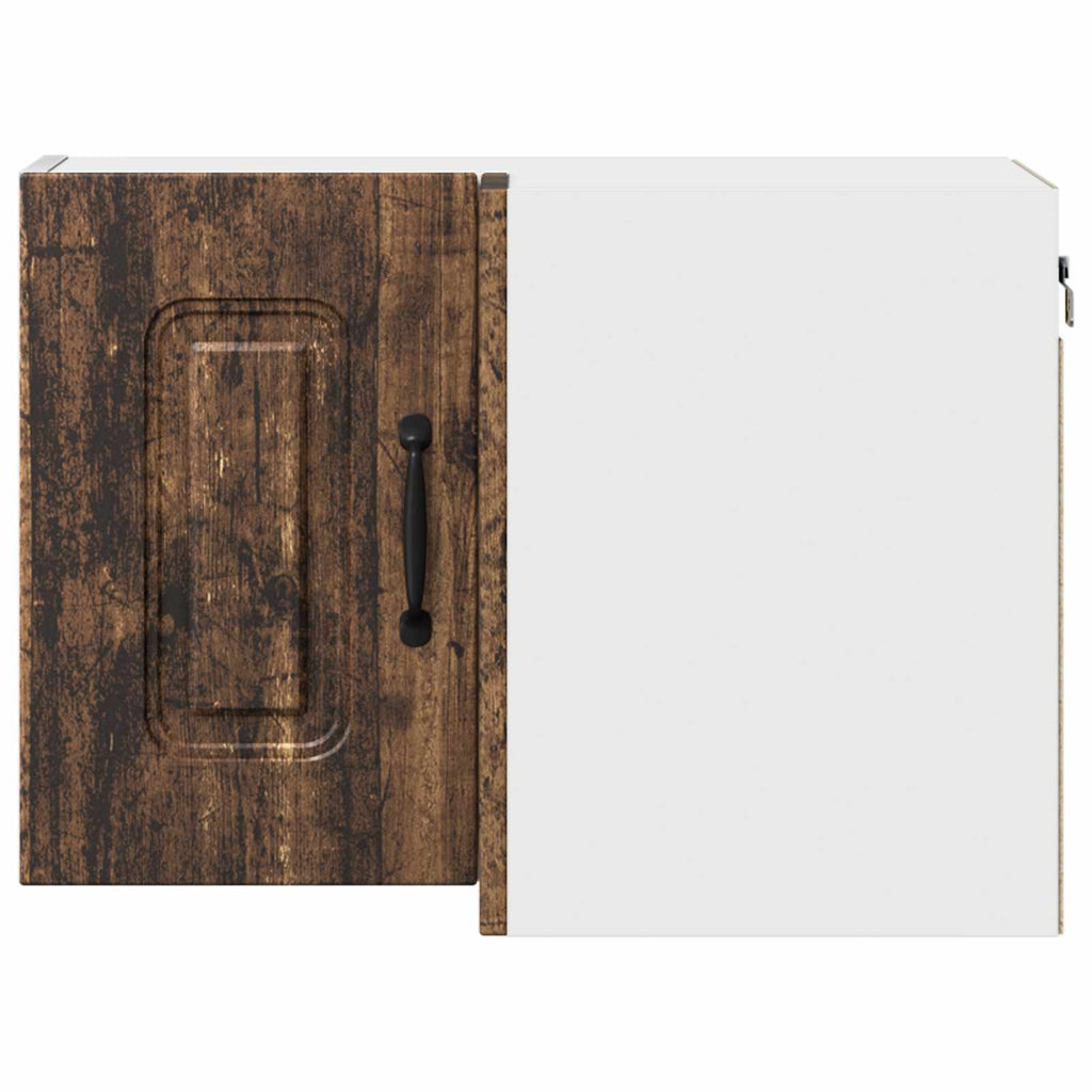 vidaXL Front do zmywarki Kalmar Stare drewno 57 x 57 x 40 cm