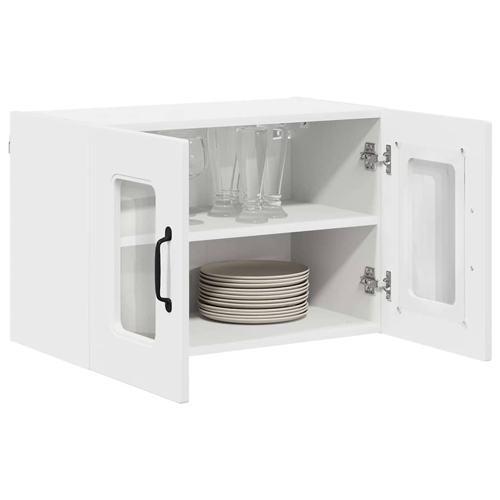 vidaXL Front do zmywarki Kalmar 2 pcs Biały 60 x 31 x 40 cm