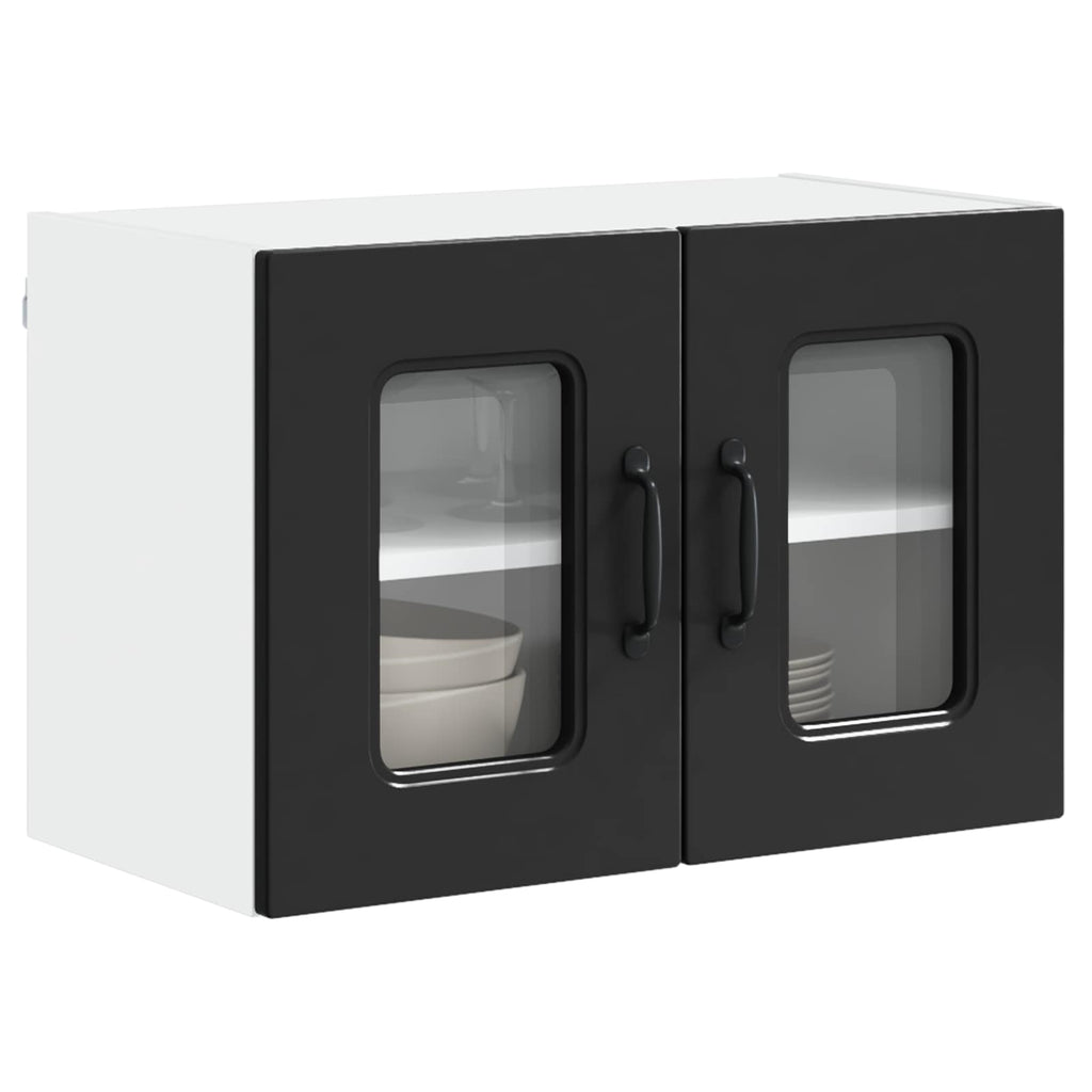 vidaXL Front do zmywarki Kalmar Czarny 60 x 31 x 40 cm