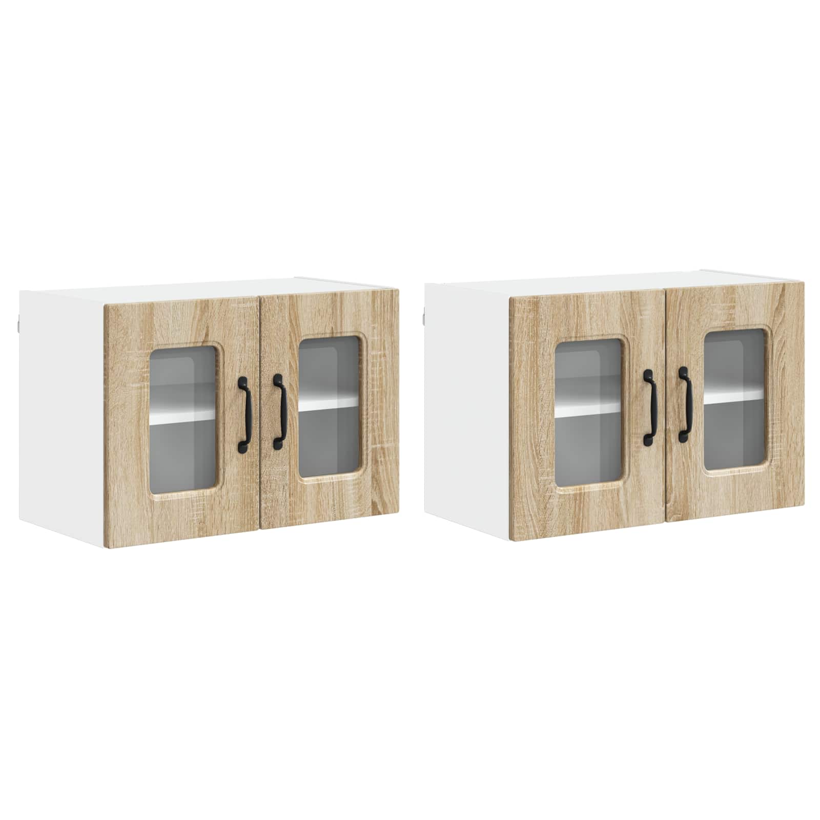 vidaXL Front do zmywarki Kalmar 2 pcs Dąb Sonoma 60 x 31 x 40 cm