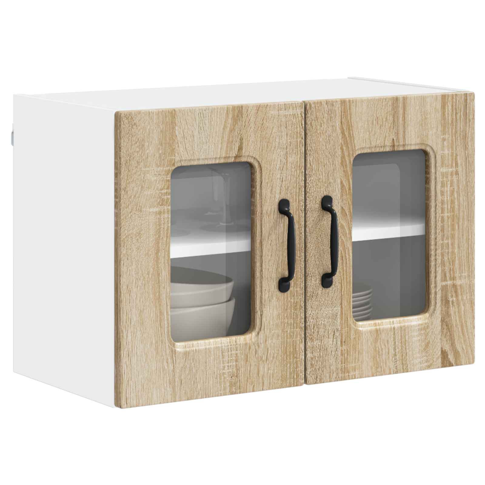 vidaXL Front do zmywarki Kalmar 2 pcs Dąb Sonoma 60 x 31 x 40 cm