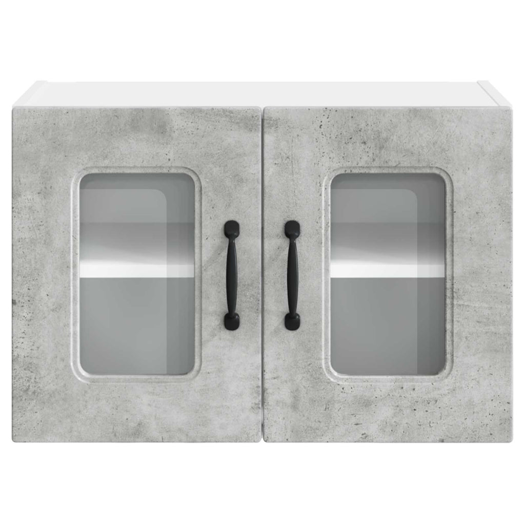 vidaXL Front do zmywarki Kalmar Betonowy szary 60 x 31 x 40 cm